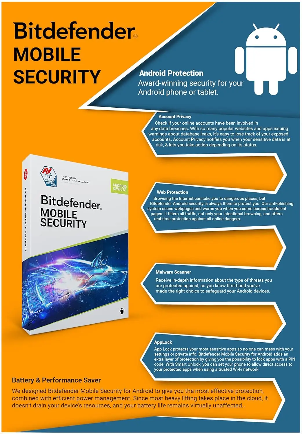 Bitdefender - 1 Device,1 Year - Mobile Security | Android| Latest Version | Email Delivery In 2 Hours- No Cd | - Image 3