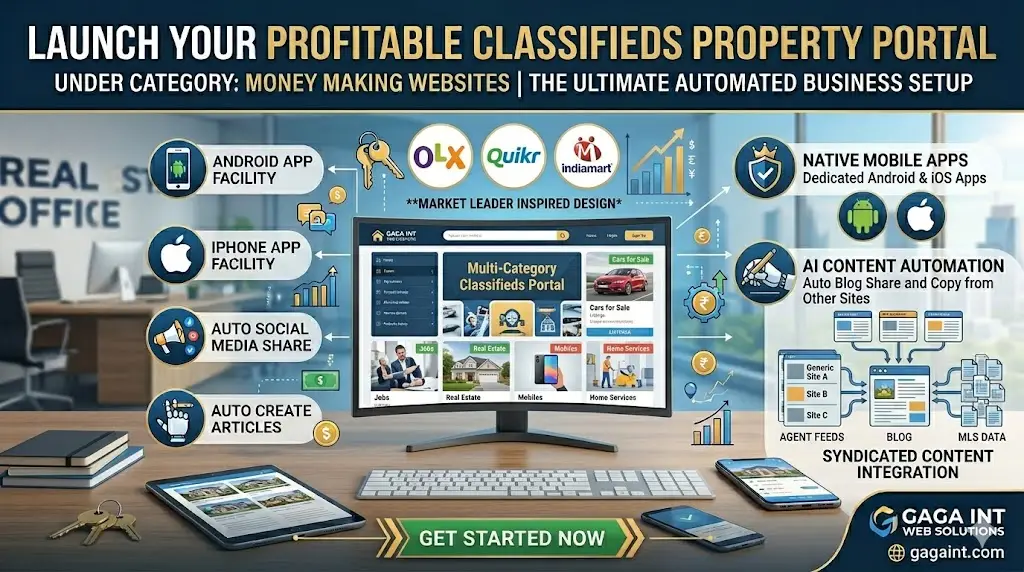 Launch Your Branded Multi-Category Classifieds Portal: The Ultimate Automated Business Setup