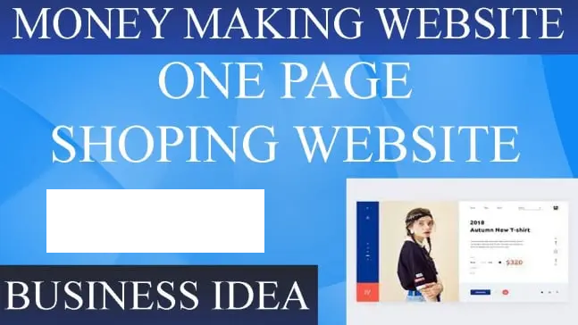 Launch Your High-Converting One-Page Shopping Website with Full Automation