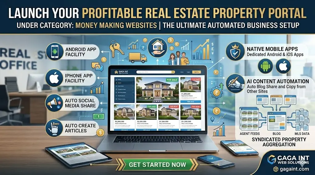 Launch Your Profitable Real Estate Property Portal: The Ultimate Automated Business Setup