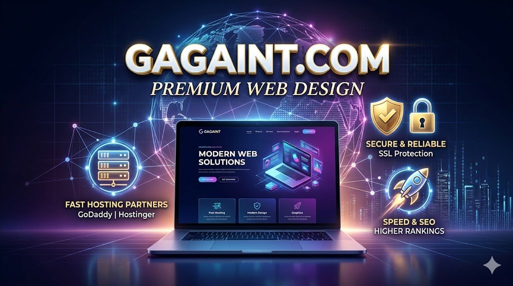 Premium Web Design Services by GAGAINT | Fast, Secure & Scalable