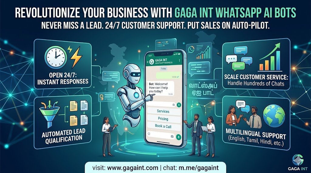 Automate Your Business: Smart WhatsApp AutoBot Solutions | GAGA INT